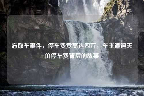 忘取车事件，停车费竟高达四万，车主遭遇天价停车费背后的故事