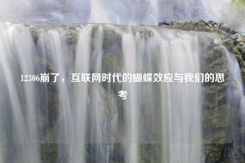 12306崩了，互联网时代的蝴蝶效应与我们的思考